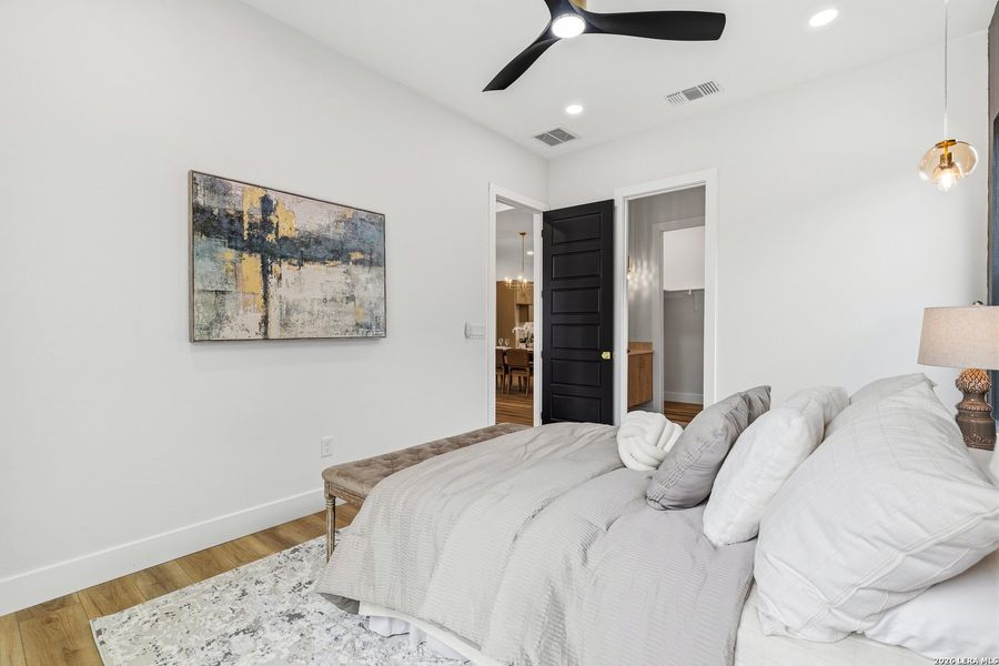 Furnished interior view inside a new home in , San Antonio (Image 15).