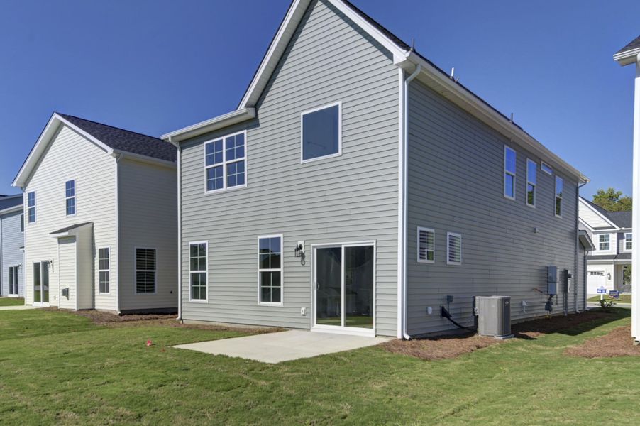 Exterior details and patio area of a home in Ashton Lakes, Lexington (Image 3).
