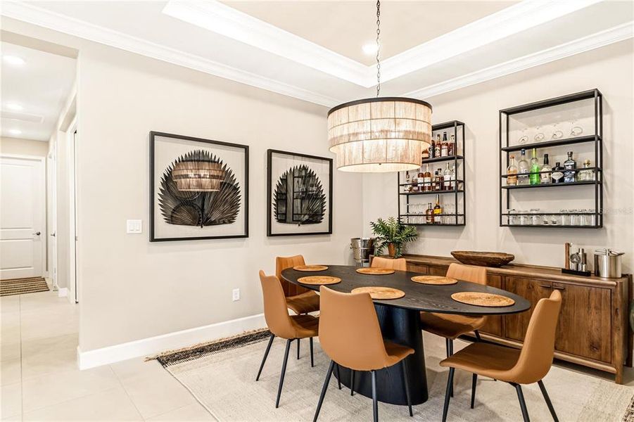 Furnished interior view inside a new home in , Lakewood Ranch (Image 26).