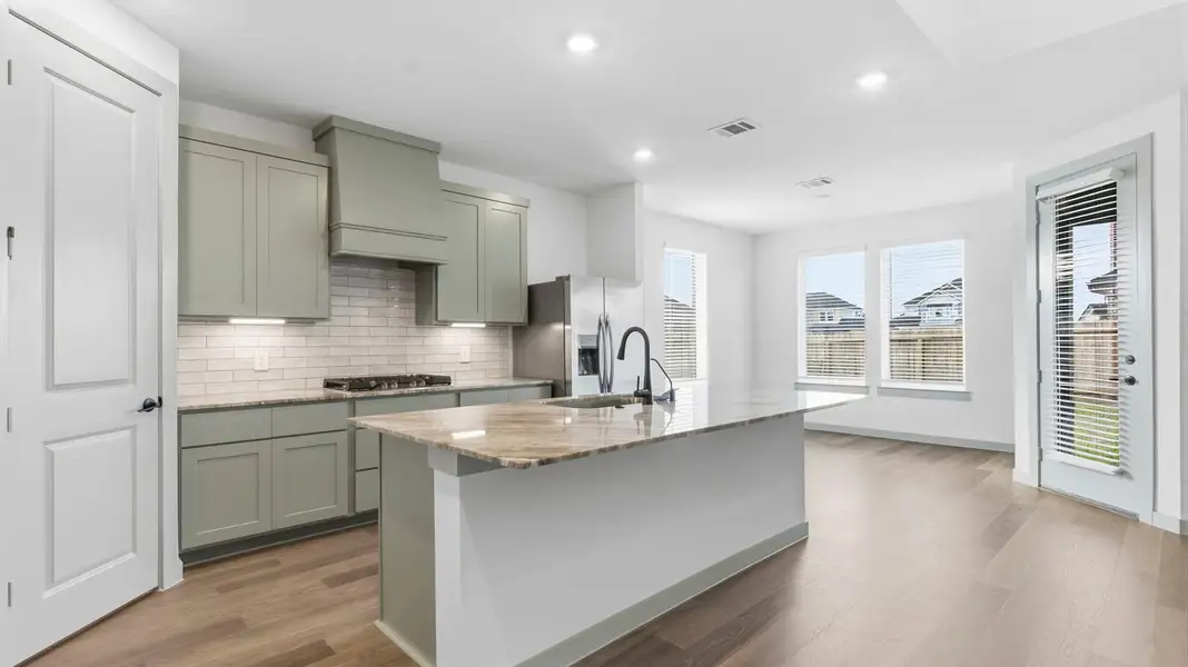 Furnished interior view inside a new home in Alexander 55' Homesites, Pearland (Image 3).