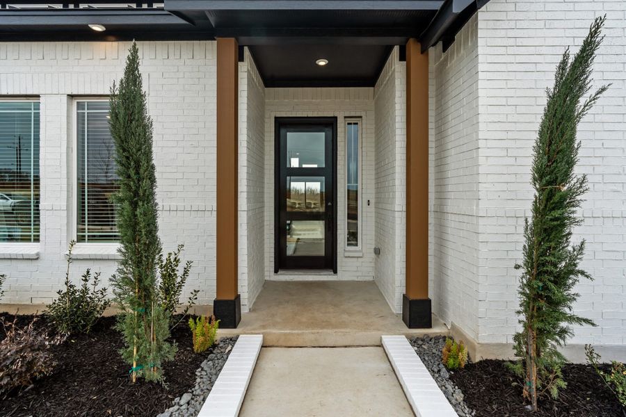 Exterior details of a home in Sienna Lakes, San Antonio (Image 13).