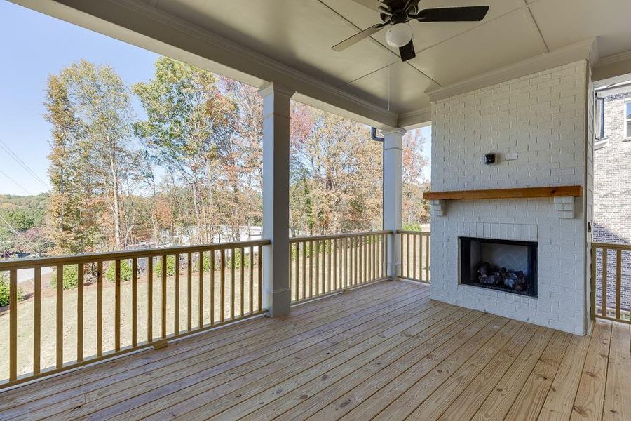 Exterior details and patio area of a home in , Buford (Image 31). Exterior details and patio area of a home in , Buford (Image 31).