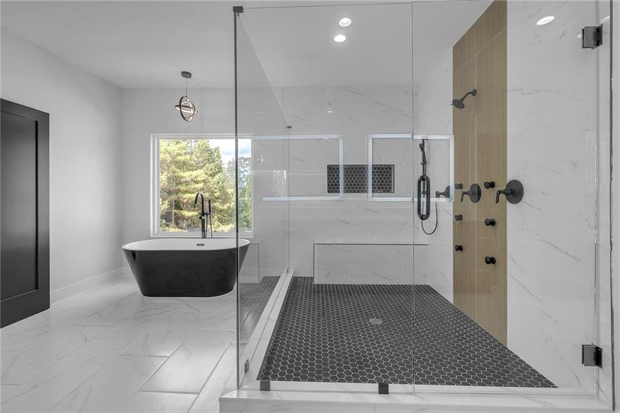 Furnished interior view inside a new home in , Fairburn (Image 8).