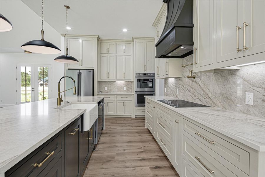 Furnished interior view inside a new home in , Conroe (Image 4).