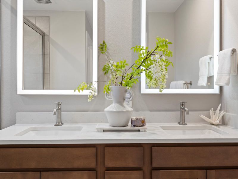 Representative furnished interior of a home built from the Nolan by Lokal Homes in The Commons at Victory Ridge, Colorado Springs (Image 5).