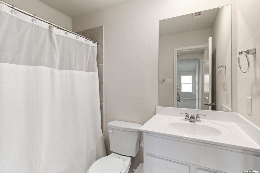 Furnished interior view inside a new home in , San Antonio (Image 15). Furnished interior view inside a new home in , San Antonio (Image 15).