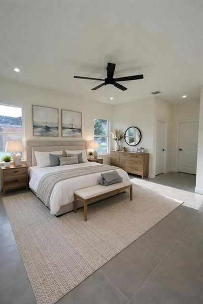 Furnished interior view inside a new home in , Lehigh Acres (Image 10).