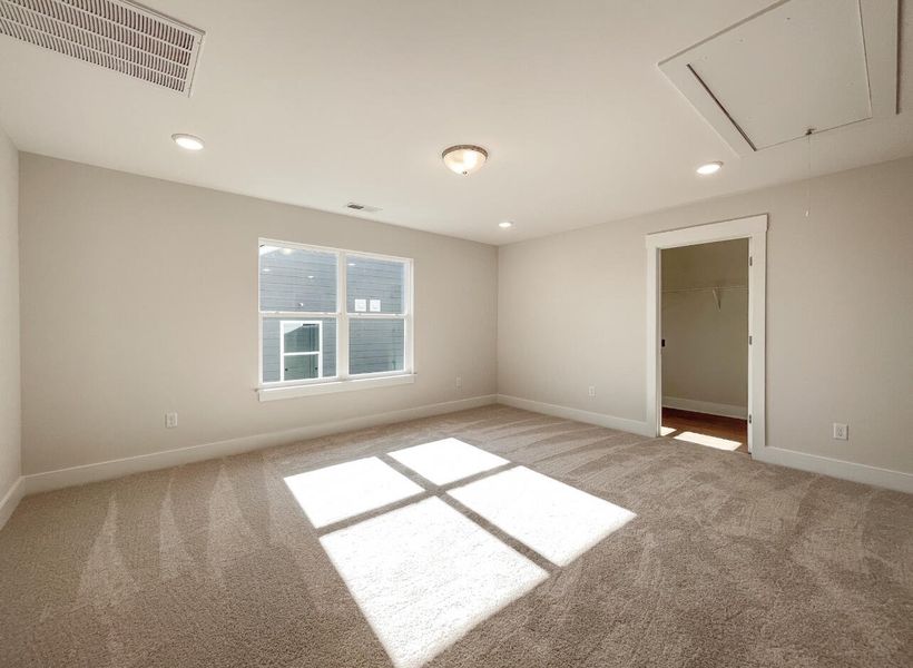 Spacious, unfurnished interior of a new home in Founders Club, Moore (Image 21).