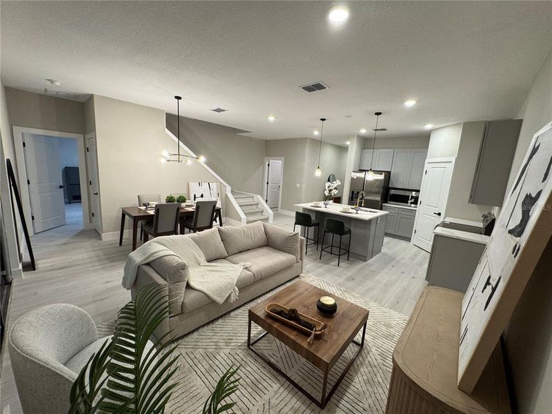 Furnished interior view inside a new home in , Gotha (Image 3).