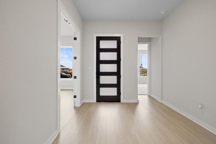 Spacious, unfurnished interior of a new home in Capitol Collection at Lariat, Liberty Hill (Image 14). Spacious, unfurnished interior of a new home in Capitol Collection at Lariat, Liberty Hill (Image 14).