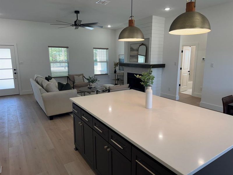 Furnished interior view inside a new home in , Weatherford (Image 15). Furnished interior view inside a new home in , Weatherford (Image 15).