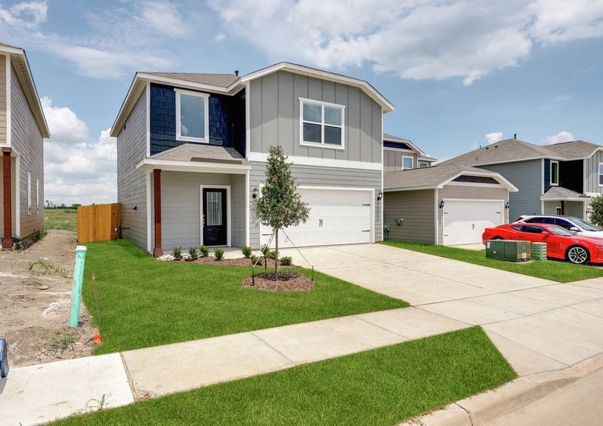 The Colorado has an attached two-car garage. The Colorado has an attached two-car garage.