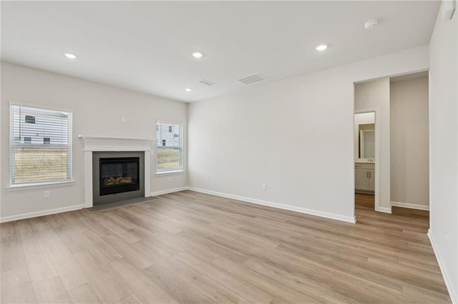 Spacious, unfurnished interior of a new home in Parkside at Grayson, Grayson (Image 44).