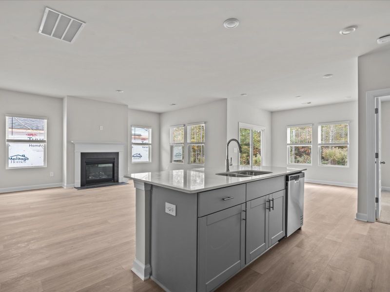 Furnished interior view inside a new home in Shiloh Valley, Piedmont (Image 3).
