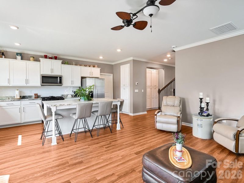 Living Room to Kitchen