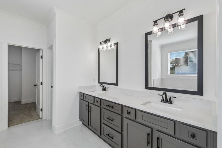 Furnished interior view inside a new home in Magnolia Ridge, Monroe (Image 10).