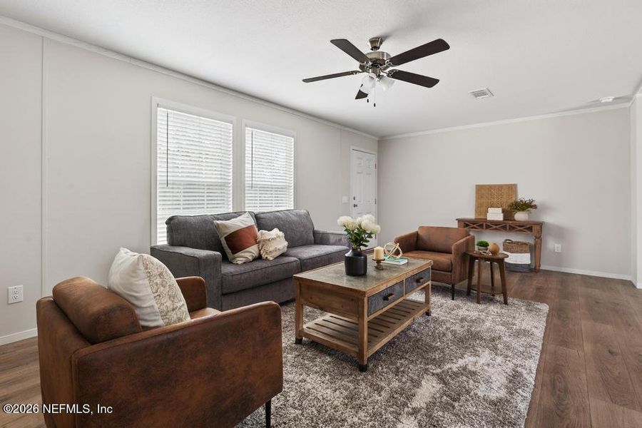 Furnished interior view inside a new home in , Middleburg (Image 12).