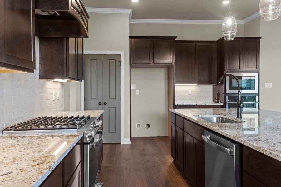 Furnished interior view inside a new home in , Belton (Image 9).