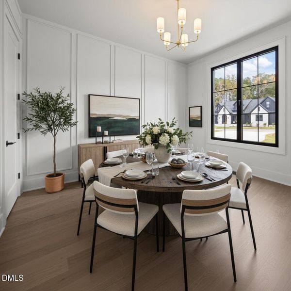 Dining Room Virtually Staged Dining Room Virtually Staged