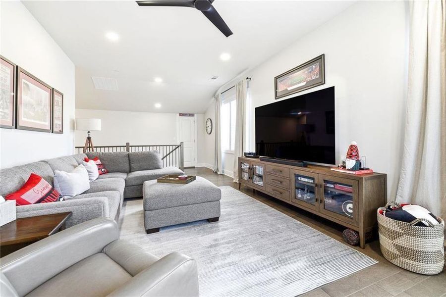 Furnished interior view inside a new home in , Cumming (Image 9).