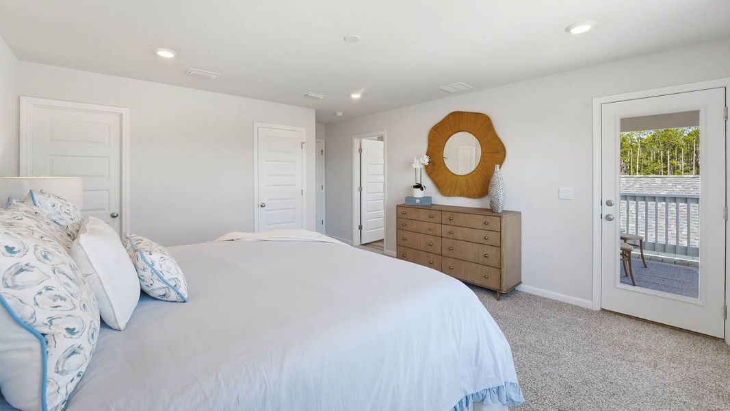 Furnished interior view inside a new home in Chateau Nemours, Port Saint Joe (Image 32). Furnished interior view inside a new home in Chateau Nemours, Port Saint Joe (Image 32).