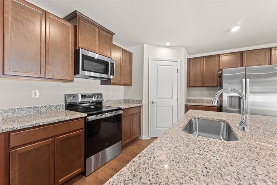Furnished interior view inside a new home in Bell Creek Single Family Homes, Winnabow (Image 5).