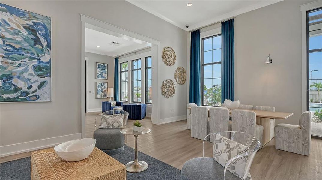 Furnished interior view inside a new home in , Bradenton (Image 35).