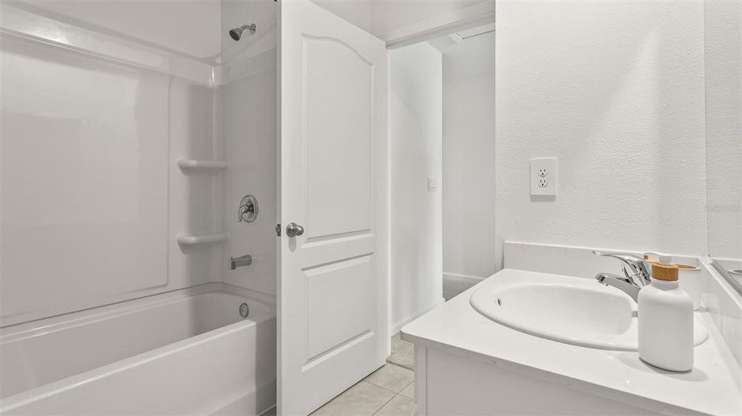 Furnished interior view inside a new home in Stokes Landing, St. Augustine (Image 7).