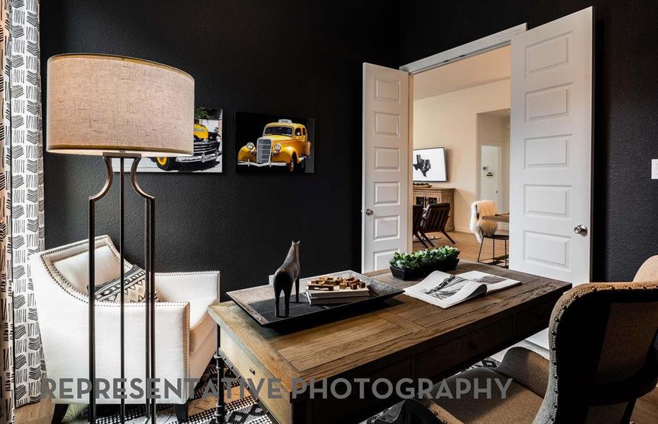 Furnished interior view inside a new home in Gateway Village - The Reserve, Denison (Image 11).