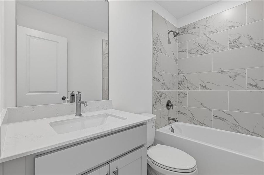 Furnished interior view inside a new home in , Bethlehem (Image 13).