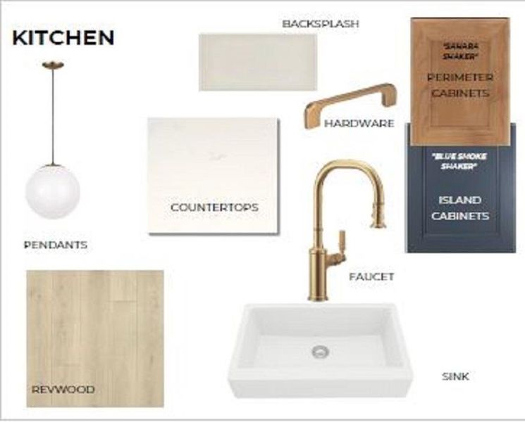 This kitchen is going to be gorgeous, take a look at the finishes!