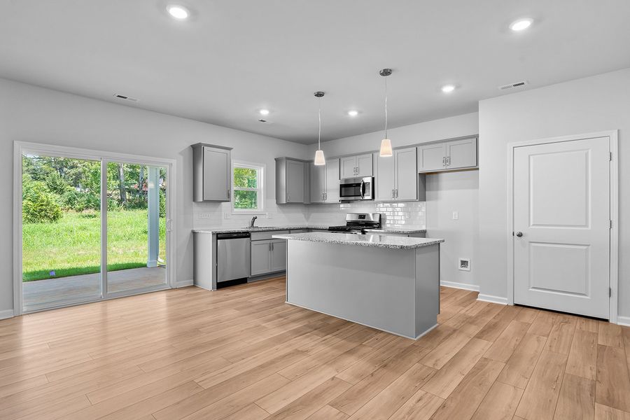 Furnished interior view inside a new home in Hanes Lake, Winston-Salem (Image 12). Furnished interior view inside a new home in Hanes Lake, Winston-Salem (Image 12).