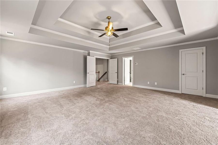 Spacious, unfurnished interior of a new home in Underwood Crossing, Covington (Image 20).