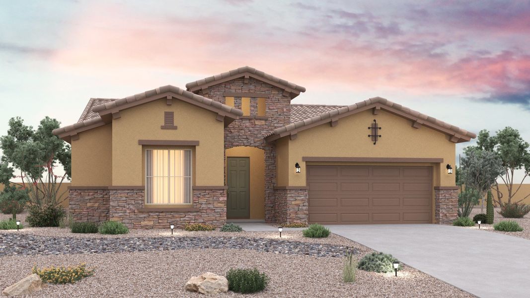 Elevation C – Tuscan Elevation C – Tuscan