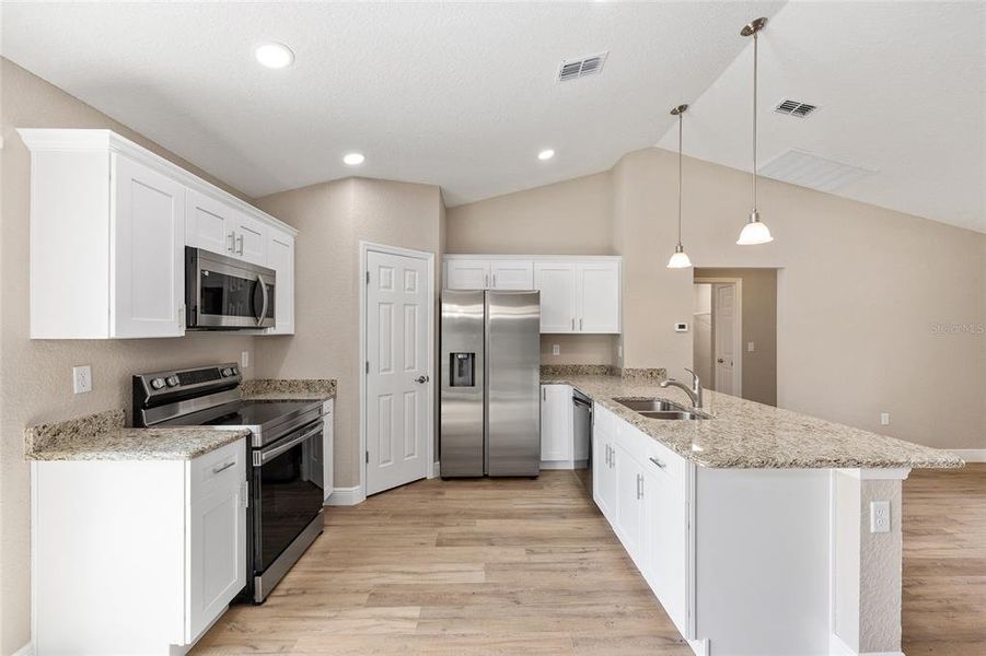 Furnished interior view inside a new home in , Citrus Springs (Image 8).