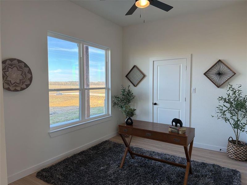 Furnished interior view inside a new home in , Waxahachie (Image 27).