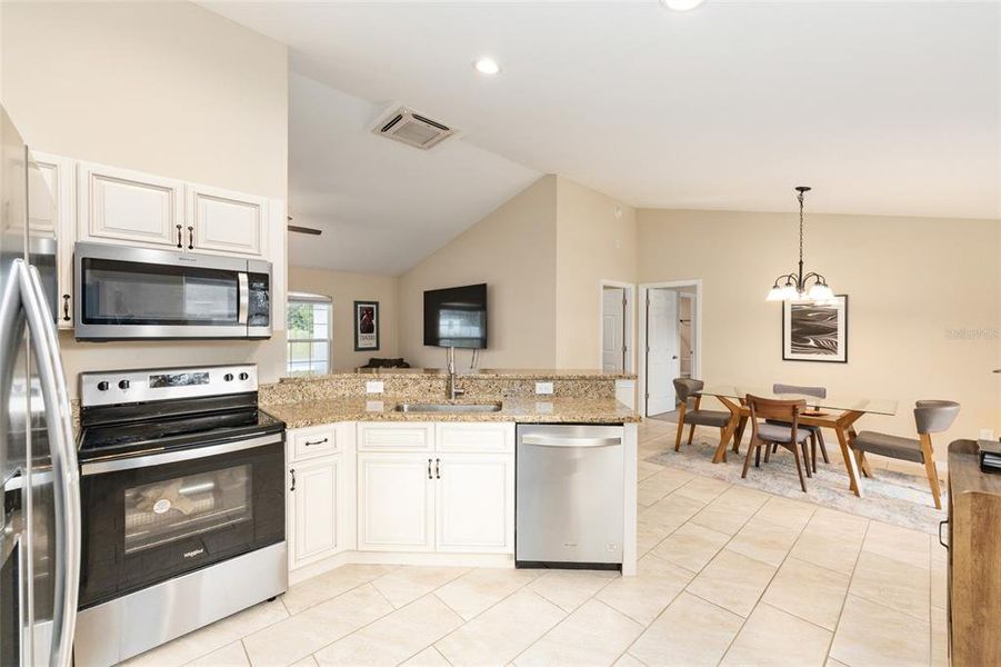 Furnished interior view inside a new home in , Ocala (Image 5).