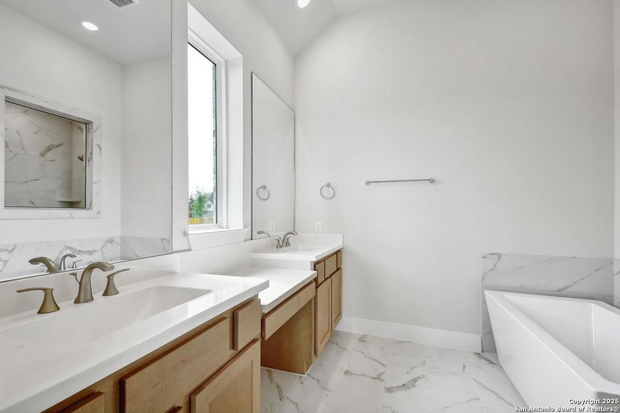 Furnished interior view inside a new home in Alsatian Oaks: 60ft. lots, Castroville (Image 10).