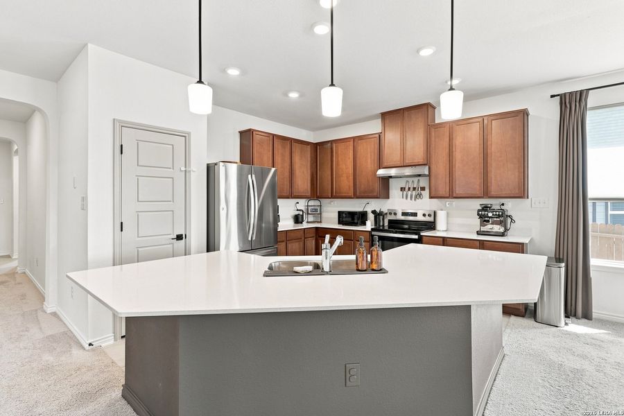 Furnished interior view inside a new home in , San Antonio (Image 12).