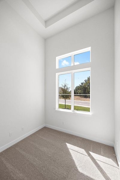 Spacious, unfurnished interior of a new home in Parmer Ranch, Georgetown (Image 27). Spacious, unfurnished interior of a new home in Parmer Ranch, Georgetown (Image 27).