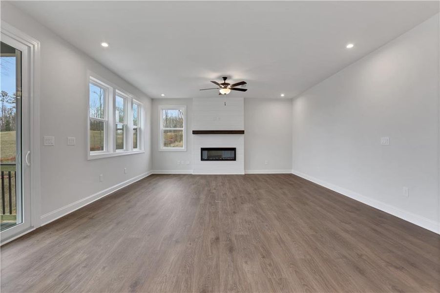 Spacious, unfurnished interior of a new home in Acacia, Cumming (Image 22). Spacious, unfurnished interior of a new home in Acacia, Cumming (Image 22).