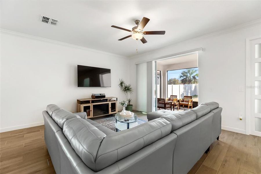 Furnished interior view inside a new home in Southshore Bay Active Adult, Wimauma (Image 6).