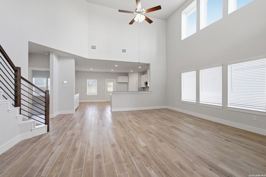 Spacious, unfurnished interior of a new home in Morgan Meadows, San Antonio (Image 24).
