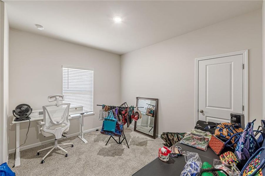 Furnished interior view inside a new home in , Fairburn (Image 9).