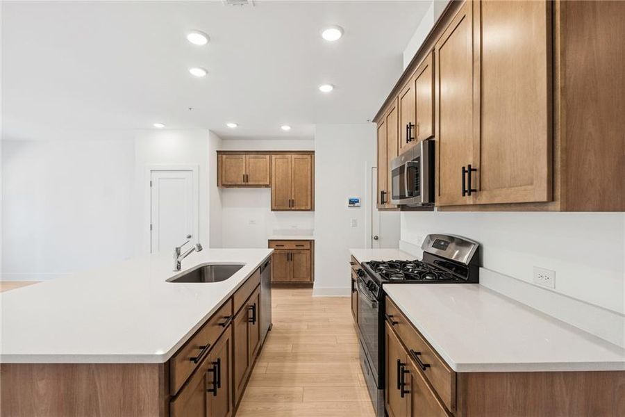 Furnished interior view inside a new home in Grandview Terrace, Canton (Image 6).