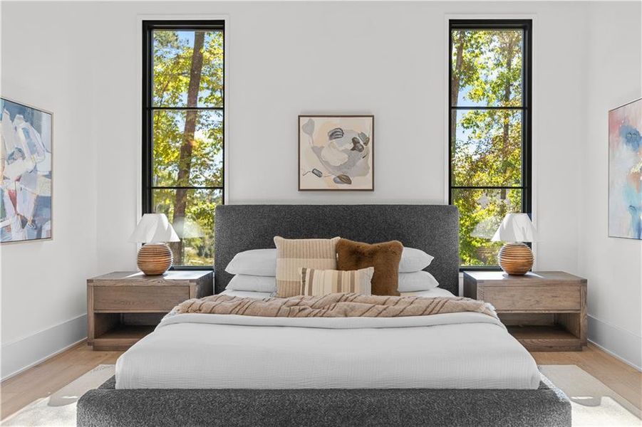 Furnished interior view inside a new home in , Greensboro (Image 32).