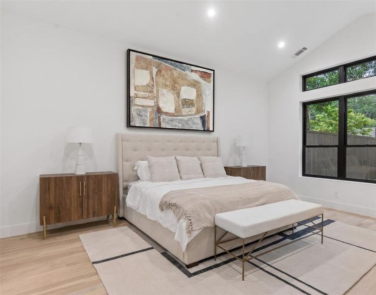 Furnished interior view inside a new home in , Dallas (Image 7).