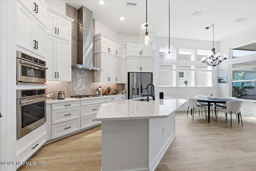 Furnished interior view inside a new home in Seven Pines 50' Rear Entry, Jacksonville (Image 14). Furnished interior view inside a new home in Seven Pines 50' Rear Entry, Jacksonville (Image 14).