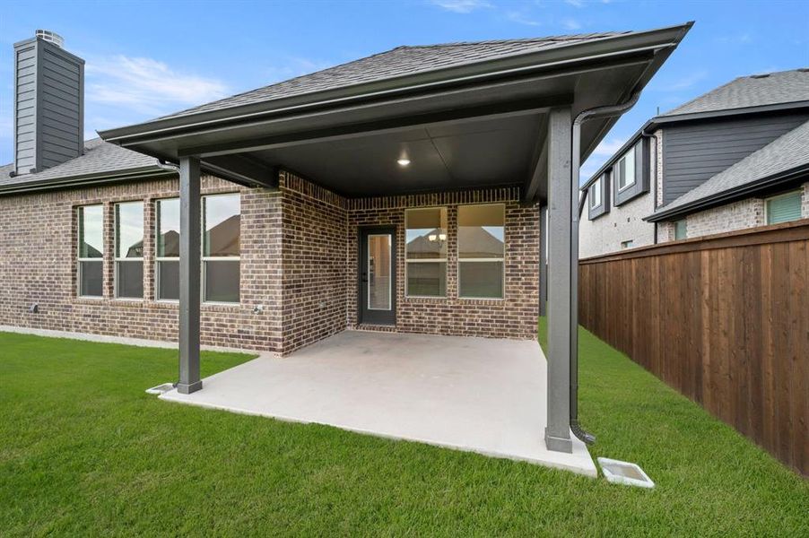 Exterior details and patio area of a home in Silo Mills – Signature Series, Joshua (Image 19). Exterior details and patio area of a home in Silo Mills – Signature Series, Joshua (Image 19).