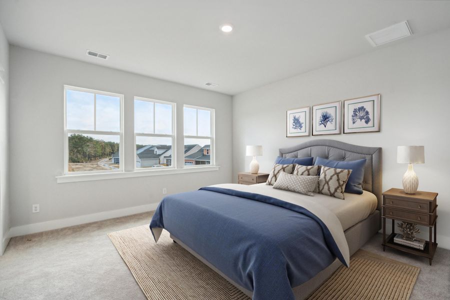 Furnished interior view inside a new home in Carnes Crossroads: Coastal Collection, Summerville (Image 9).